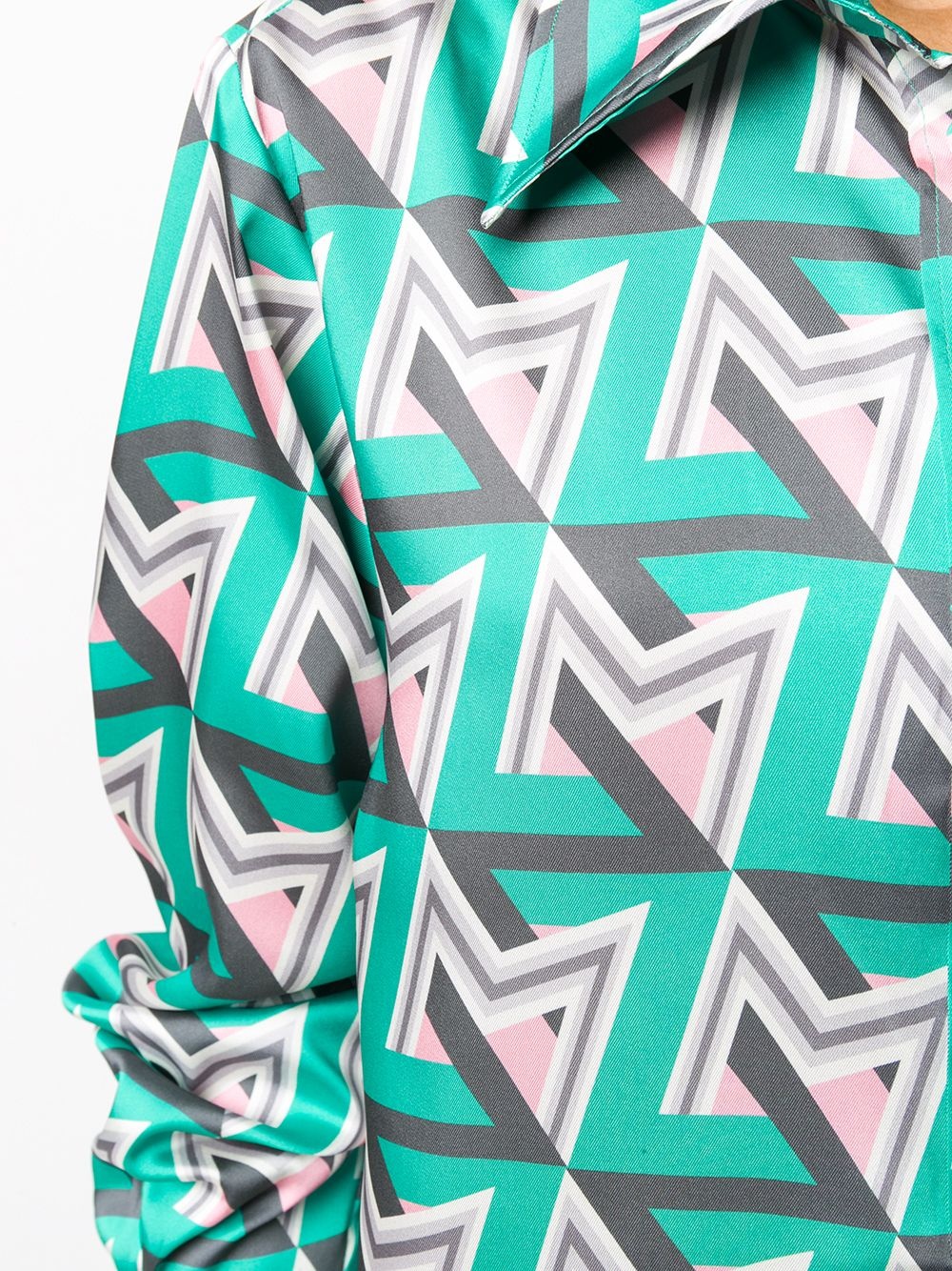 M print shirt - 5