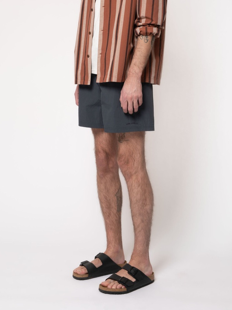 Swim Trunks Solid Navy 3