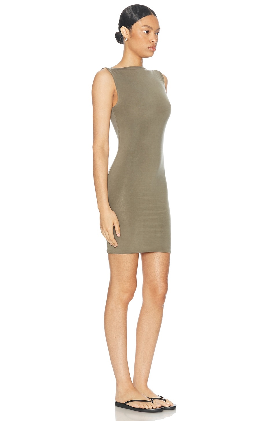 Cupro Jersey Mini Dress - 2