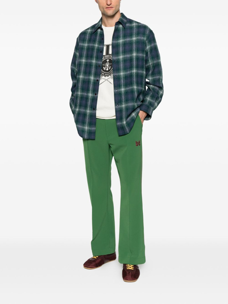 NEEDLES drawstring logo trousers outlook