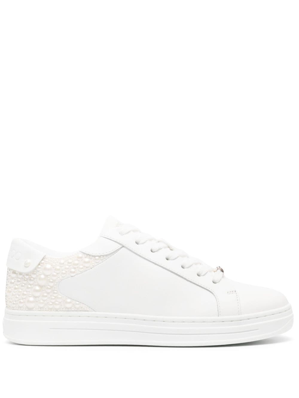 Rome/F pearl-embellished sneakers - 1