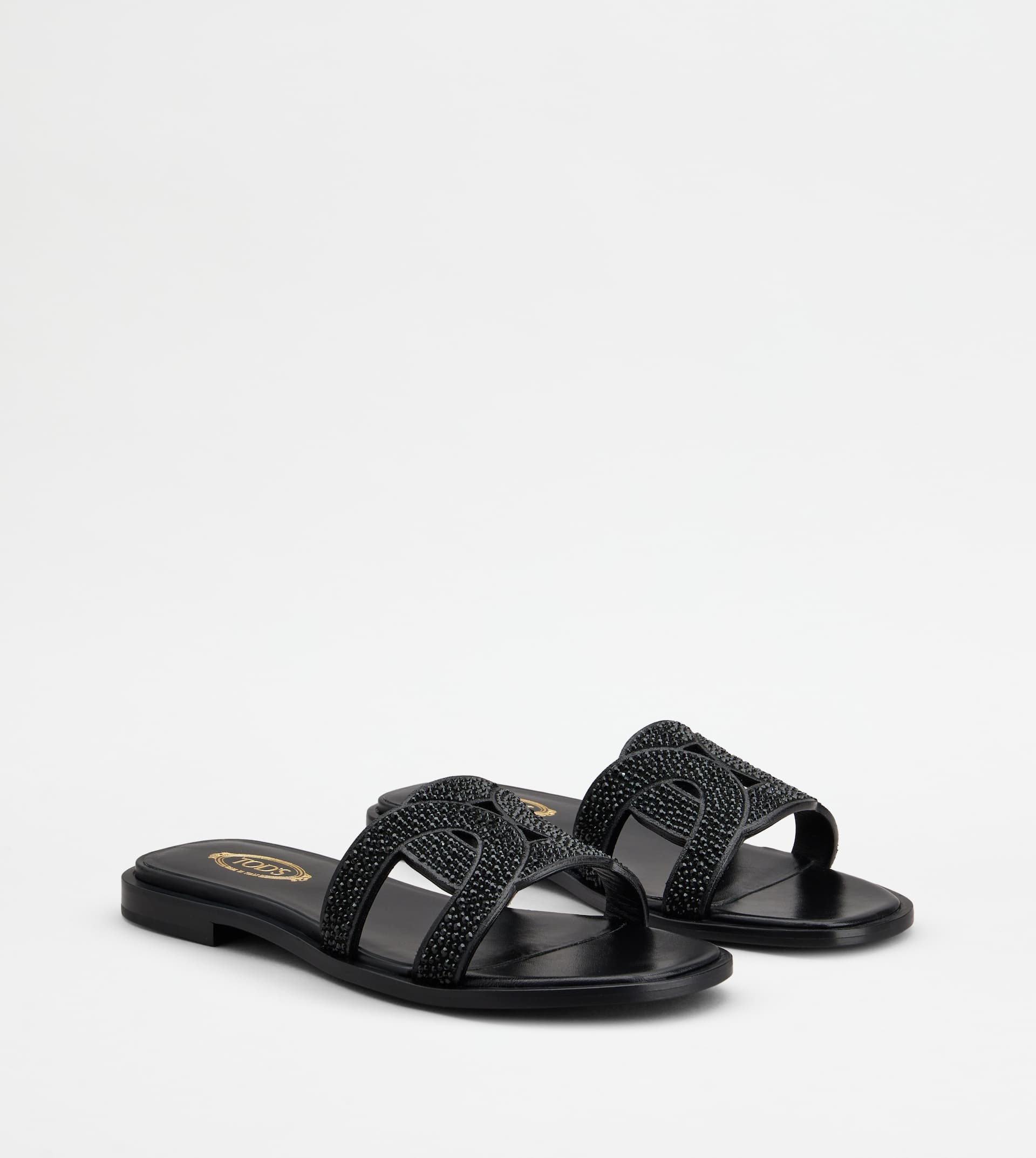 KATE SANDALS IN SUEDE - BLACK - 2