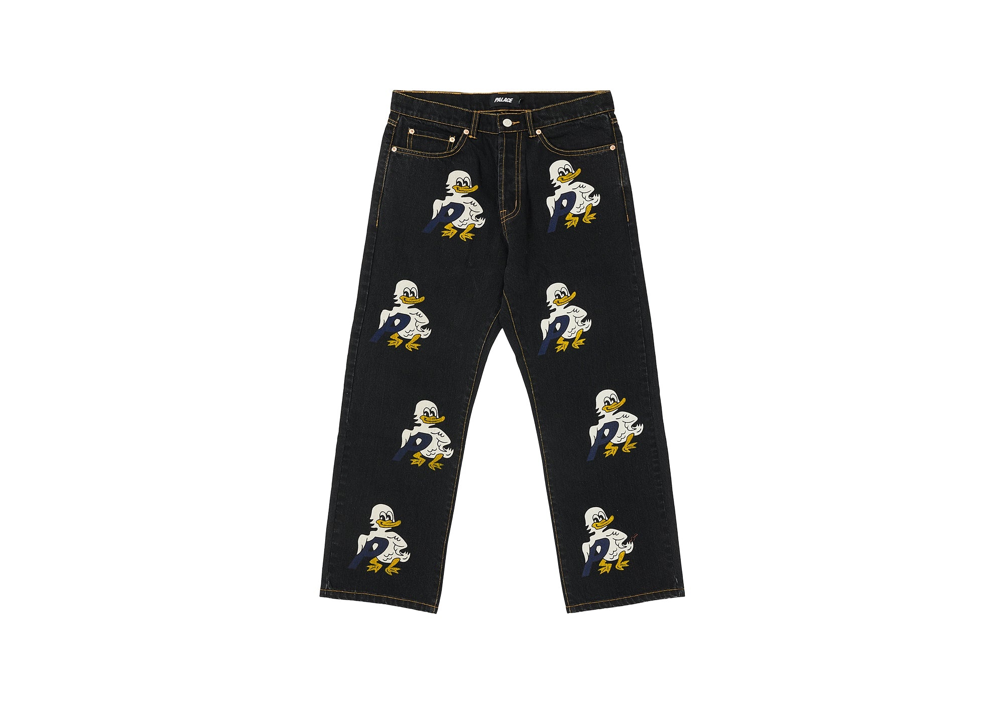 DUCKS BAGGIES JEAN BLACK - 1