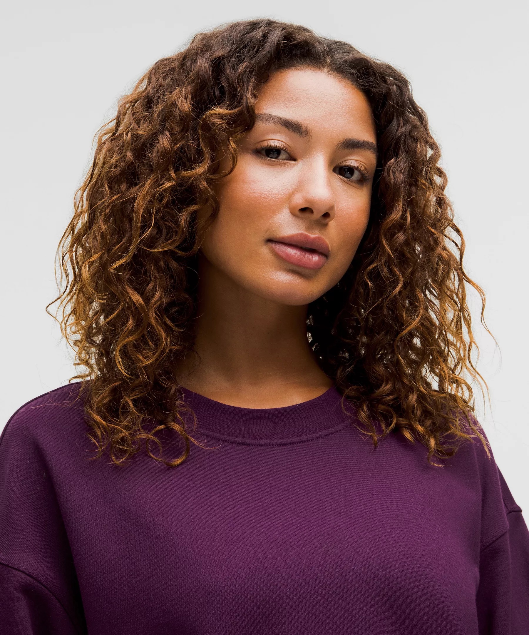 Perfectly Oversized Cropped Crew *French Terry - 4
