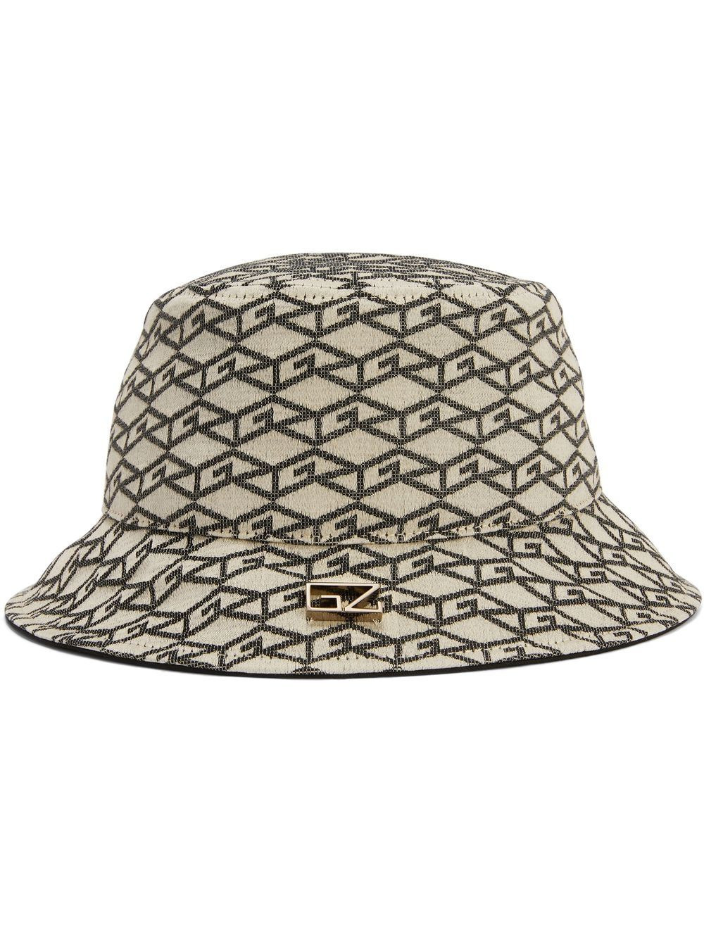 Pasqal monogram-pattern bucket hat - 1