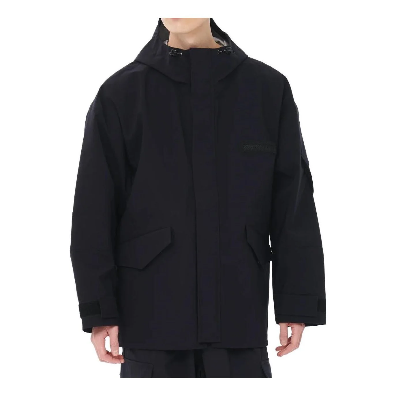 New Balance MET24 Military Shell Parka 'Black' AMJ35002-NV - 1