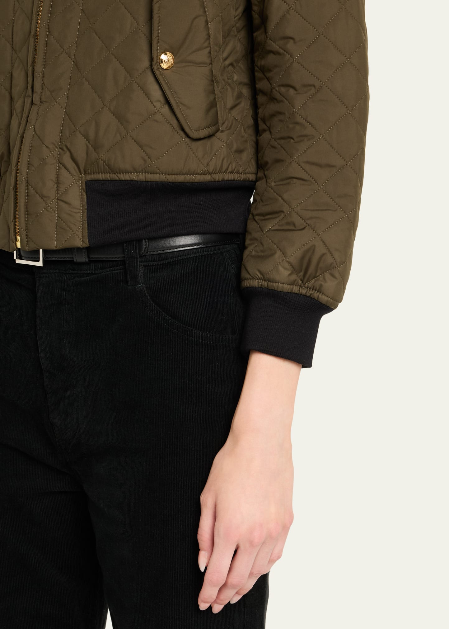 Phoenix Quilted Bomber Jacket - 5
