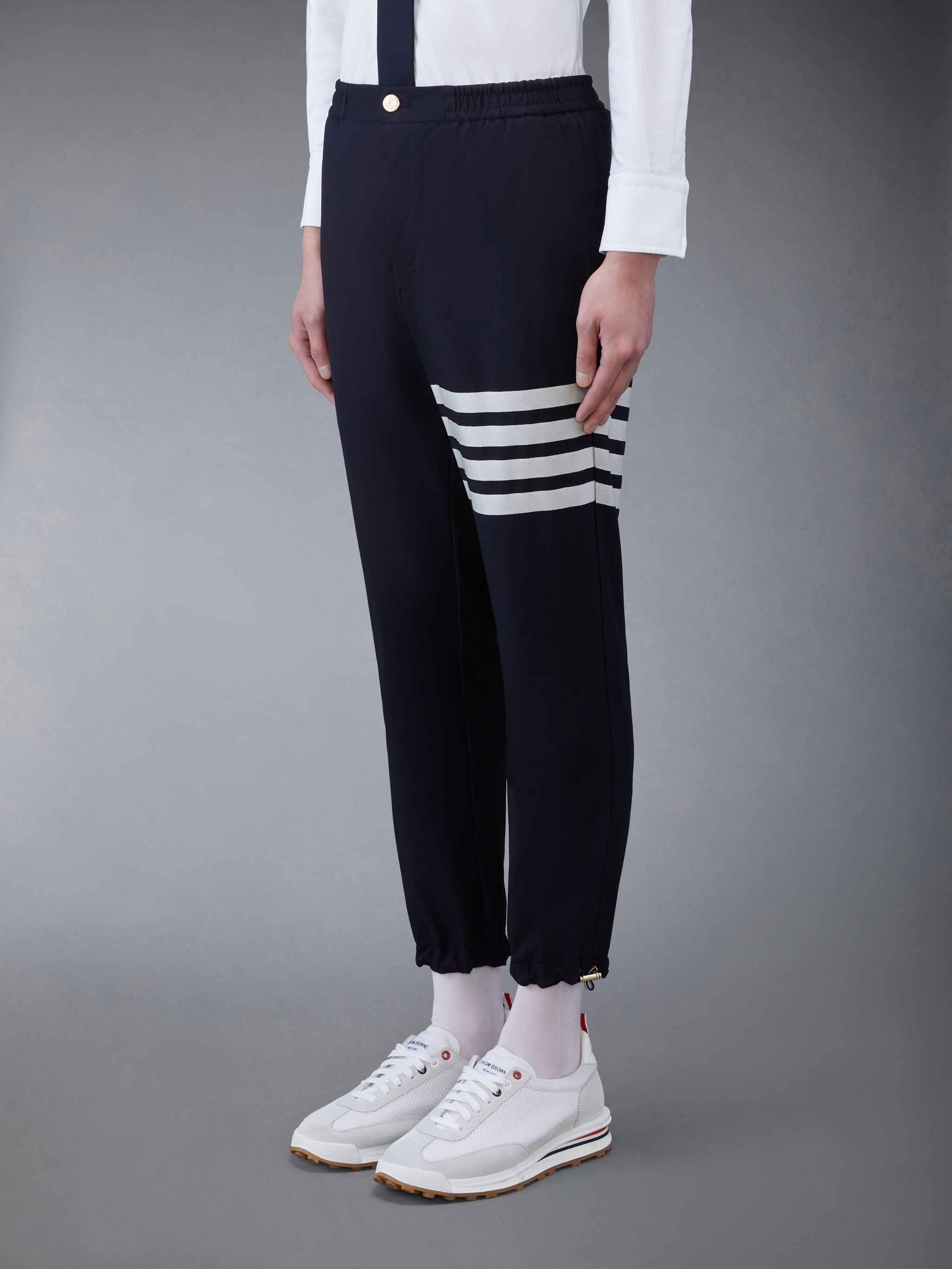 4-Bar elasticated ankle trousers - 2