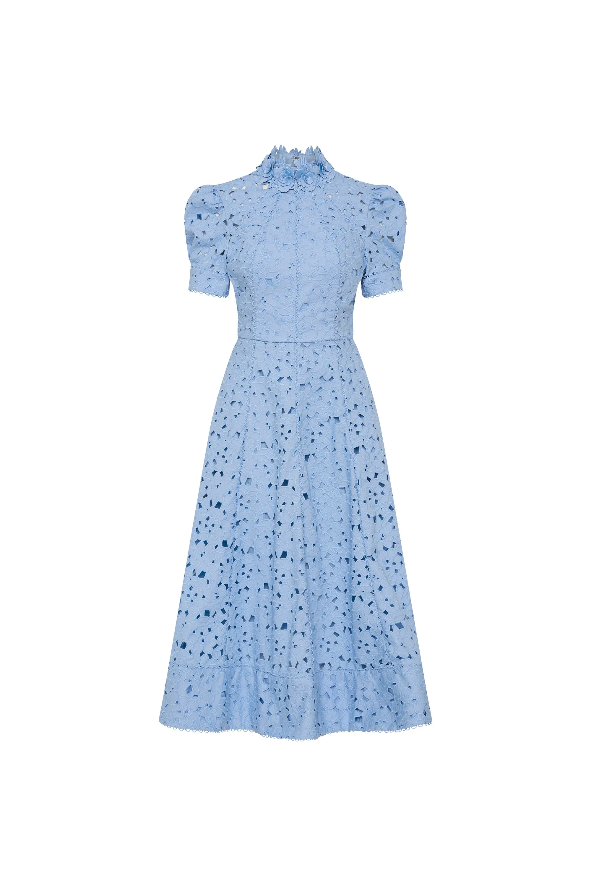 Kitsu Short Sleeve Midi Dress - 1