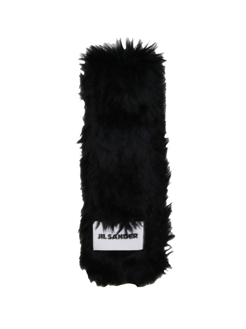 Jil Sander label scarf outlook