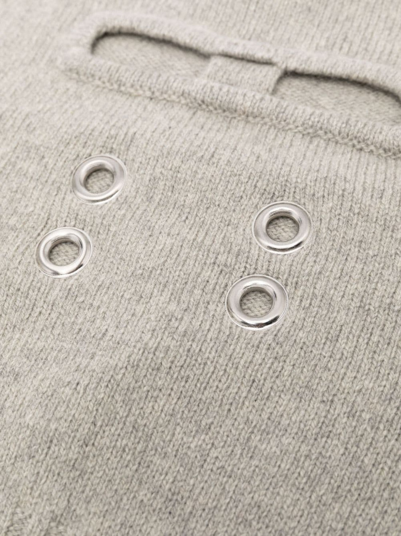 Rick Owens Gimp cashmere balaclava outlook