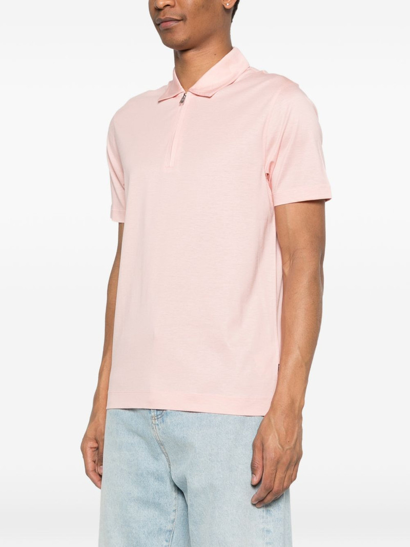 zip-up polo shirt 3