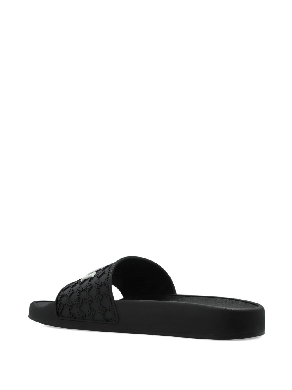 MA Quad logo-embossed slides - 3