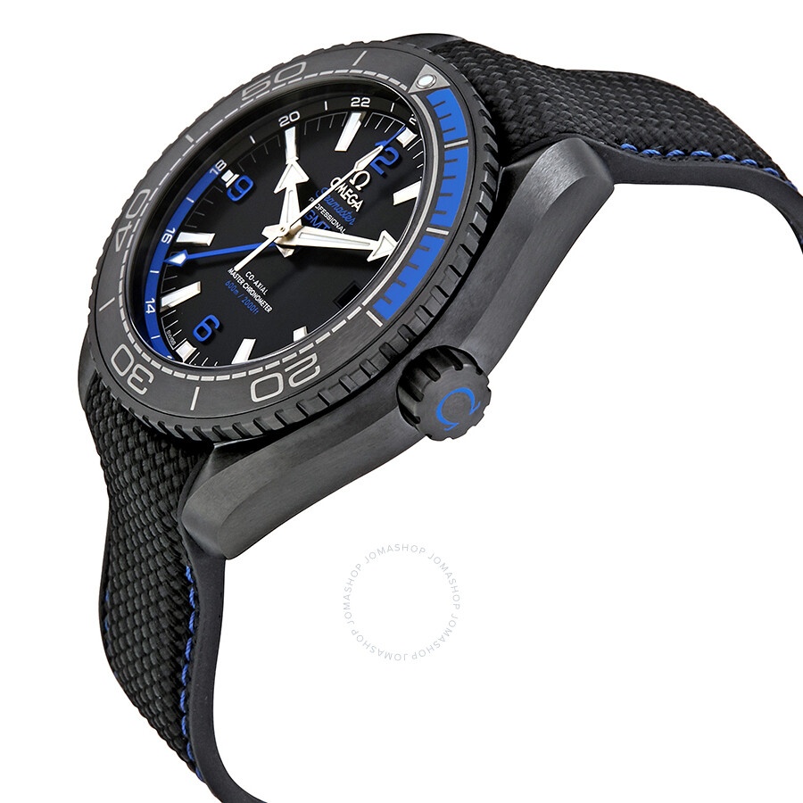 Omega Seamaster Planet Ocean Automatic Batman Bezel Men's Watch 215.92.46.22.01.002 - 2