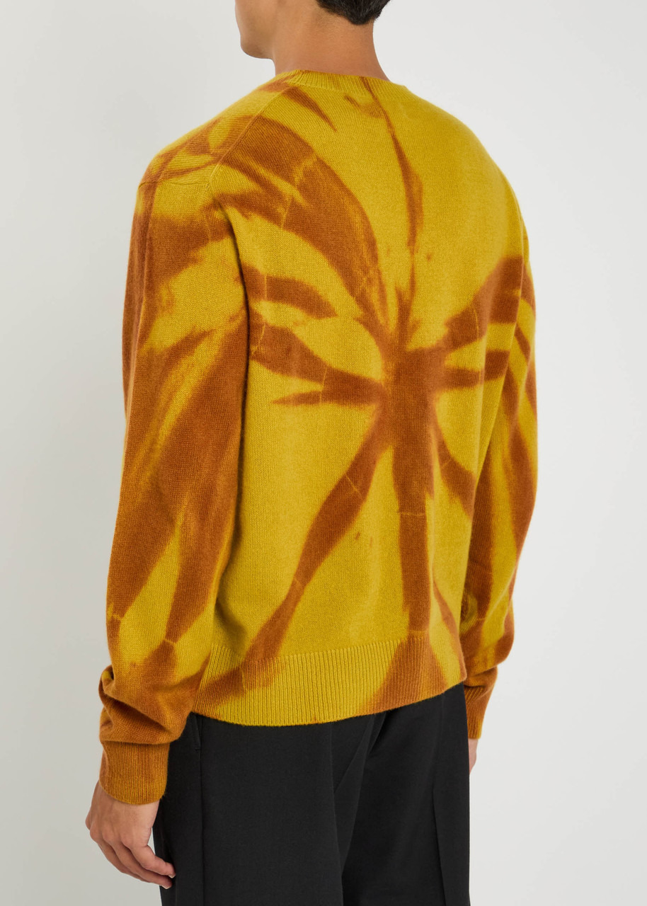 The Elder Statesman Mythic Tranquility Patterned Cashmere Sweatshirt - 3