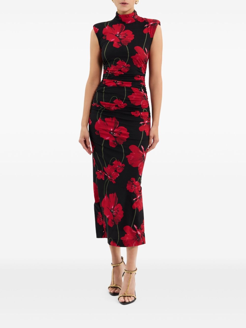 Poppy Fields midi dress - 2