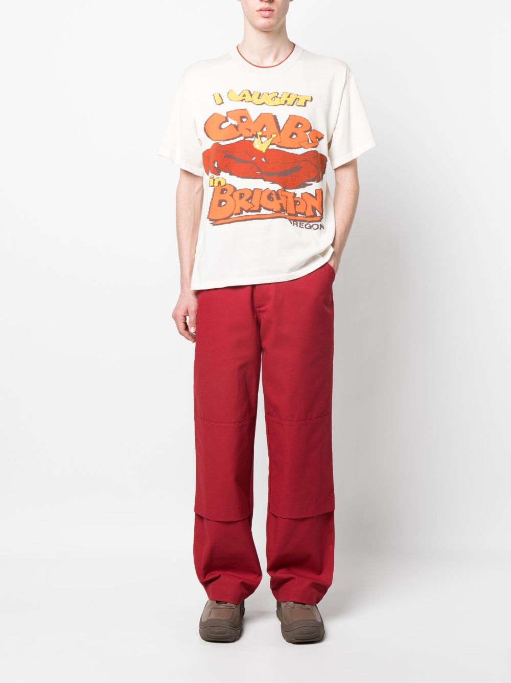 graphic-print short-sleeve T-shirt - 2
