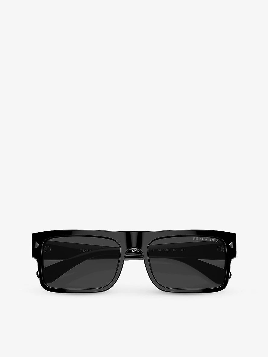 PR A10S rectangle-frame acetate sunglasses - 5