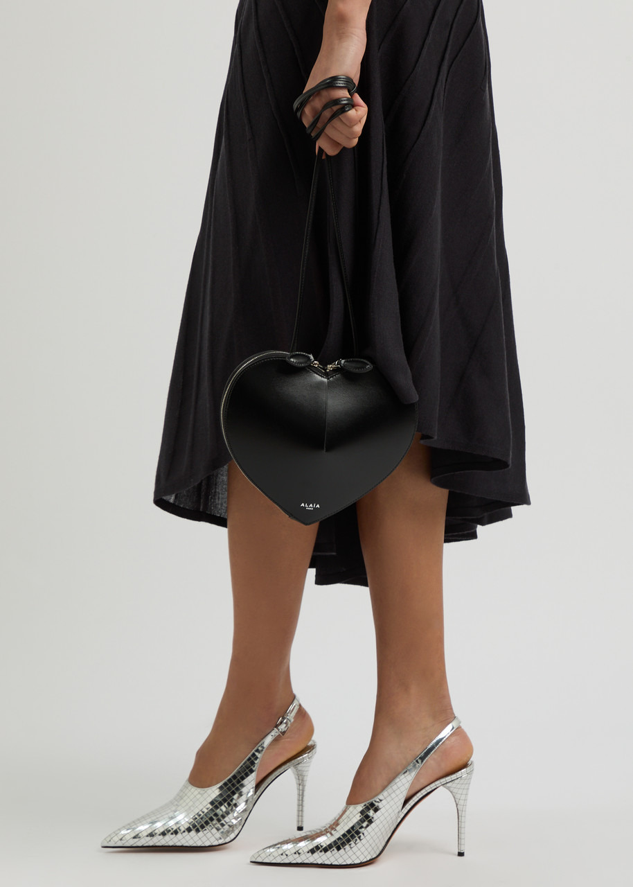 Alaïa Le Coeur Leather Cross-body bag - 6