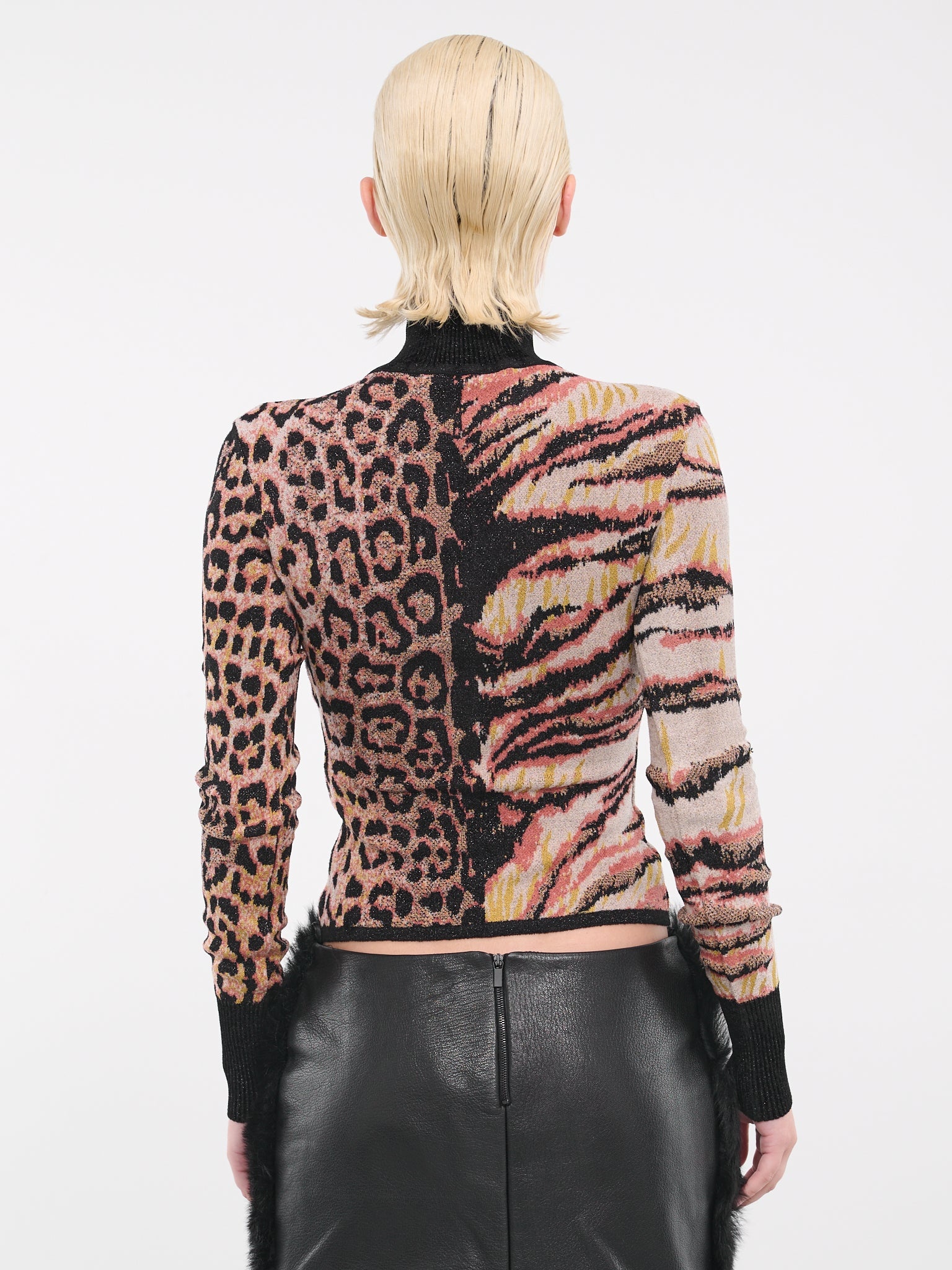 Animalier Jacquard Sweater - 3