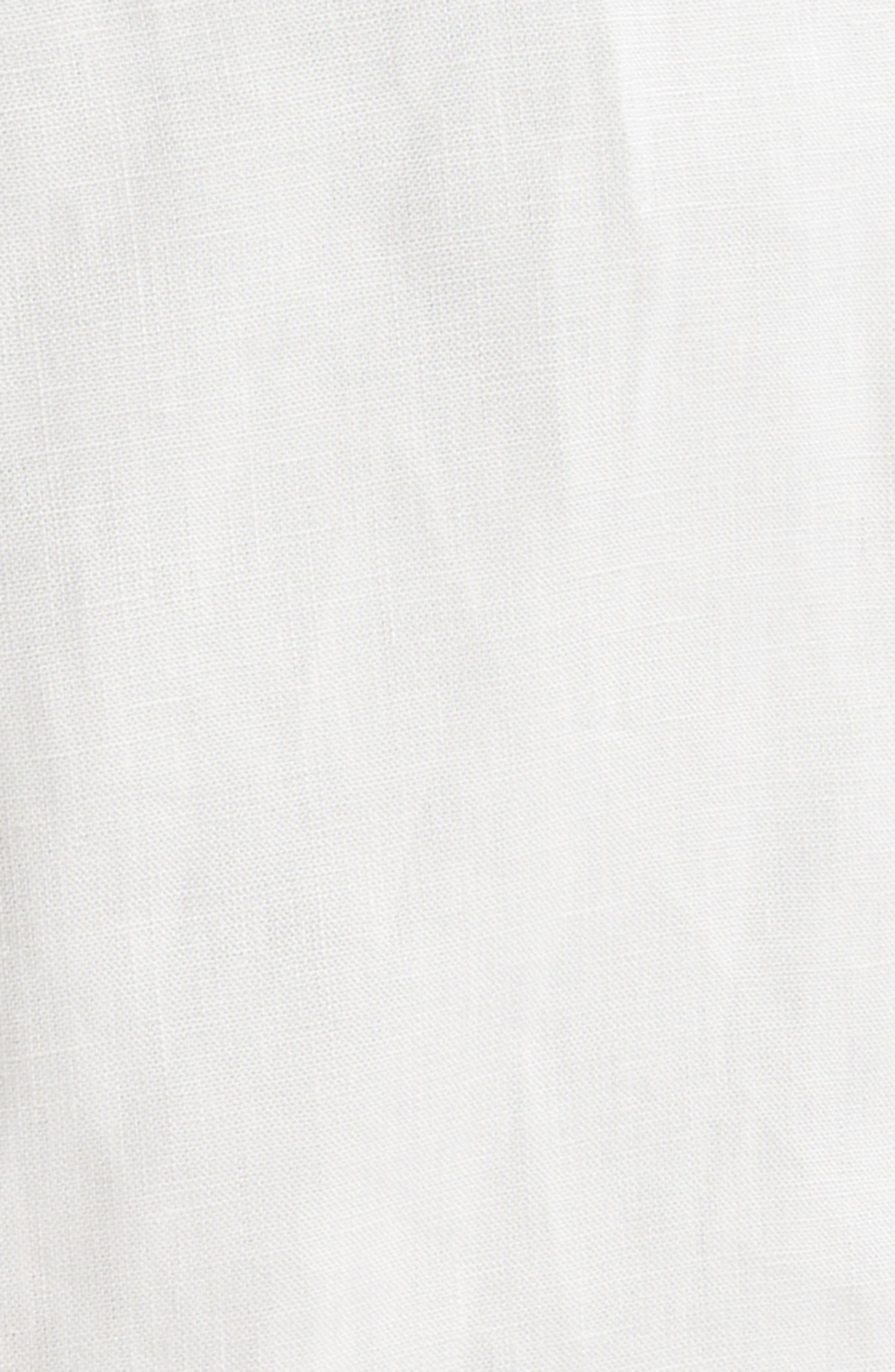 Dolce&Gabbana Linen & Silk Pajamas Pants in W0001 Natural White at Nordstrom - 7