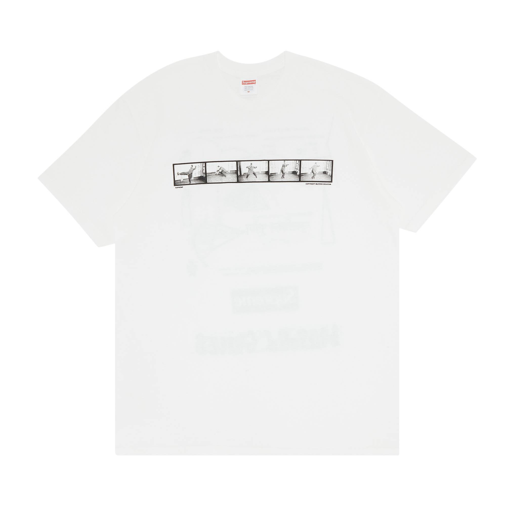 Supreme Supreme Milford Graves Tee 'White' | REVERSIBLE