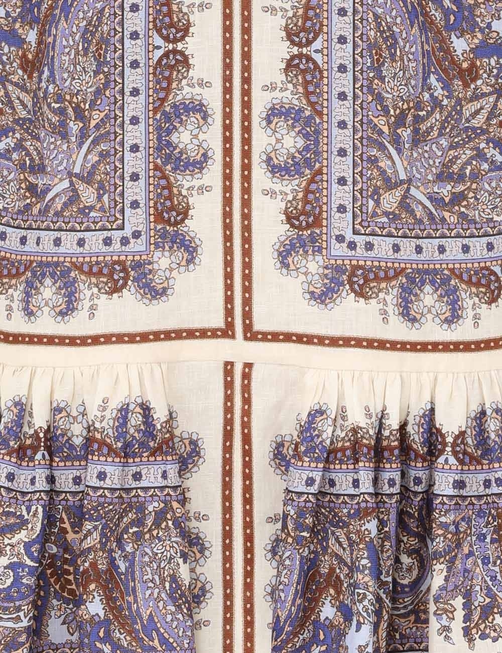 Zimmermann OTTIE EYELET MINI DRESS | REVERSIBLE