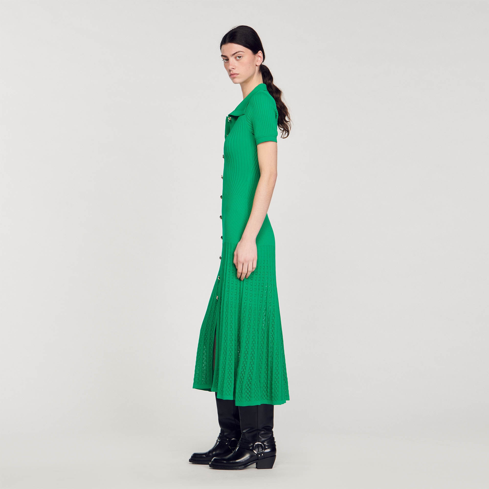 KNIT MAXI DRESS - 7