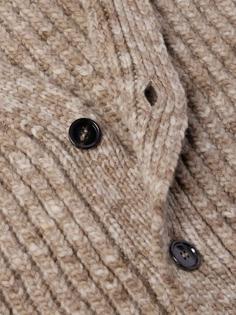 Ribbed Wool Cardigan 6