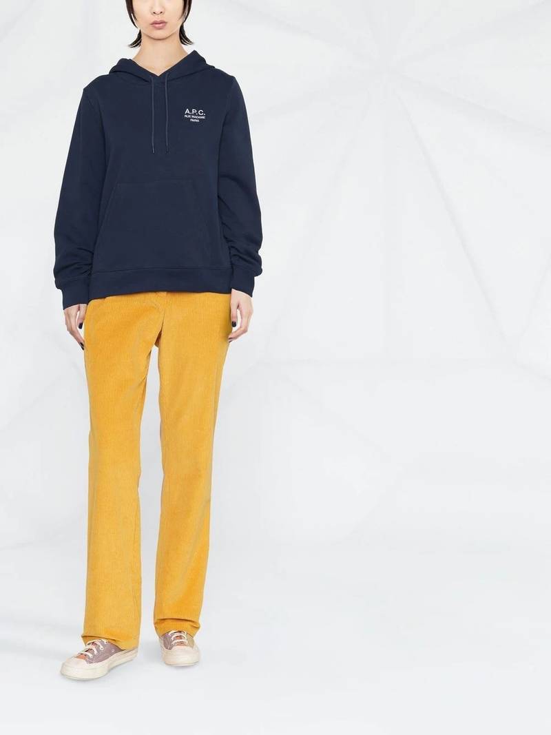 A.P.C. Manuela drawstring hoodie outlook