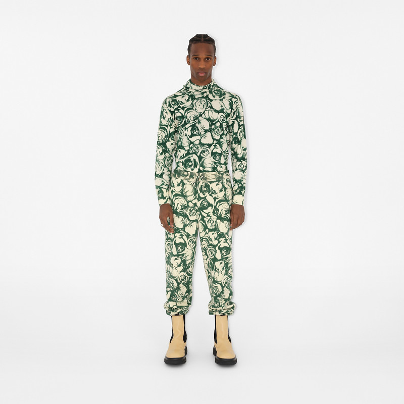 Burberry Rose Wool Hoodie outlook