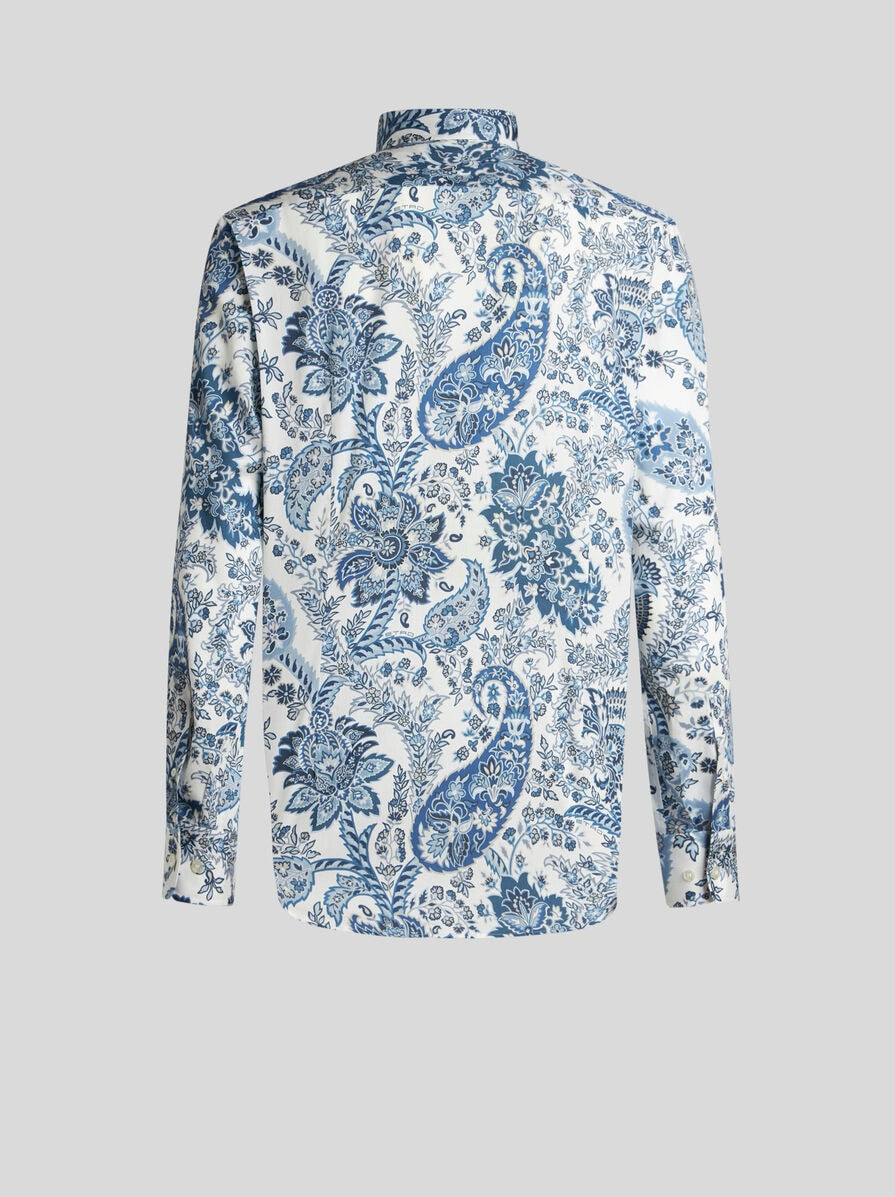 FLORAL PAISLEY SHIRT - 5