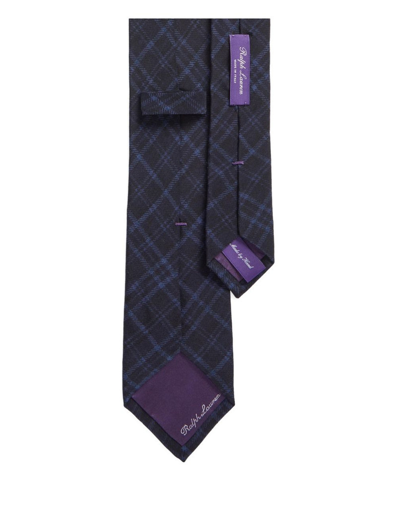 Ralph Lauren plaid silk tie outlook
