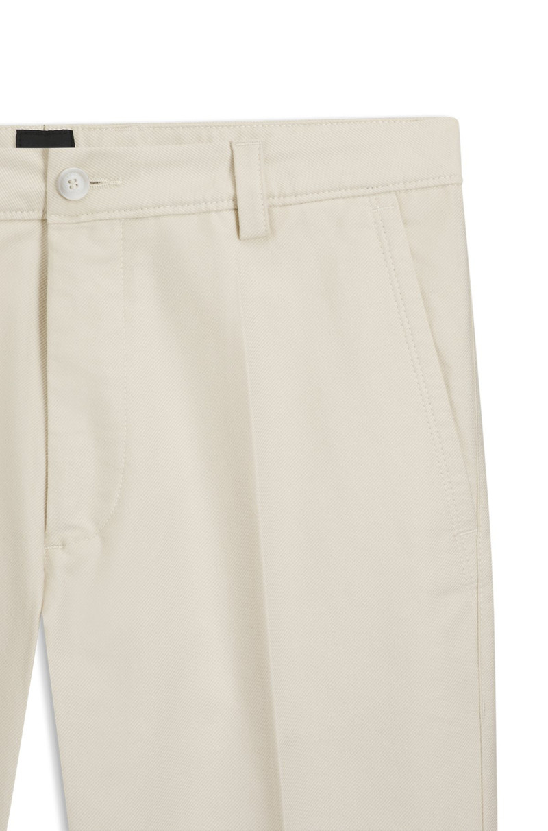 STRAIGHT-FIT TROUSERS IN COTTON-BLEND TWILL 6