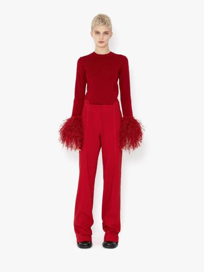 JW Anderson PANELLED STRAIGHT LEG TROUSER outlook