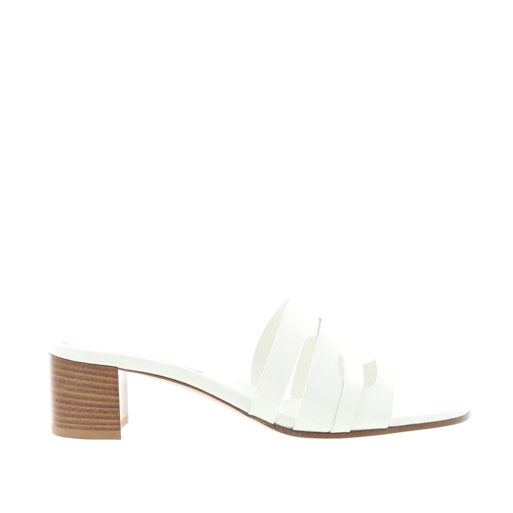 Gianvito Rossi – Nora Mule 45 – White - 1