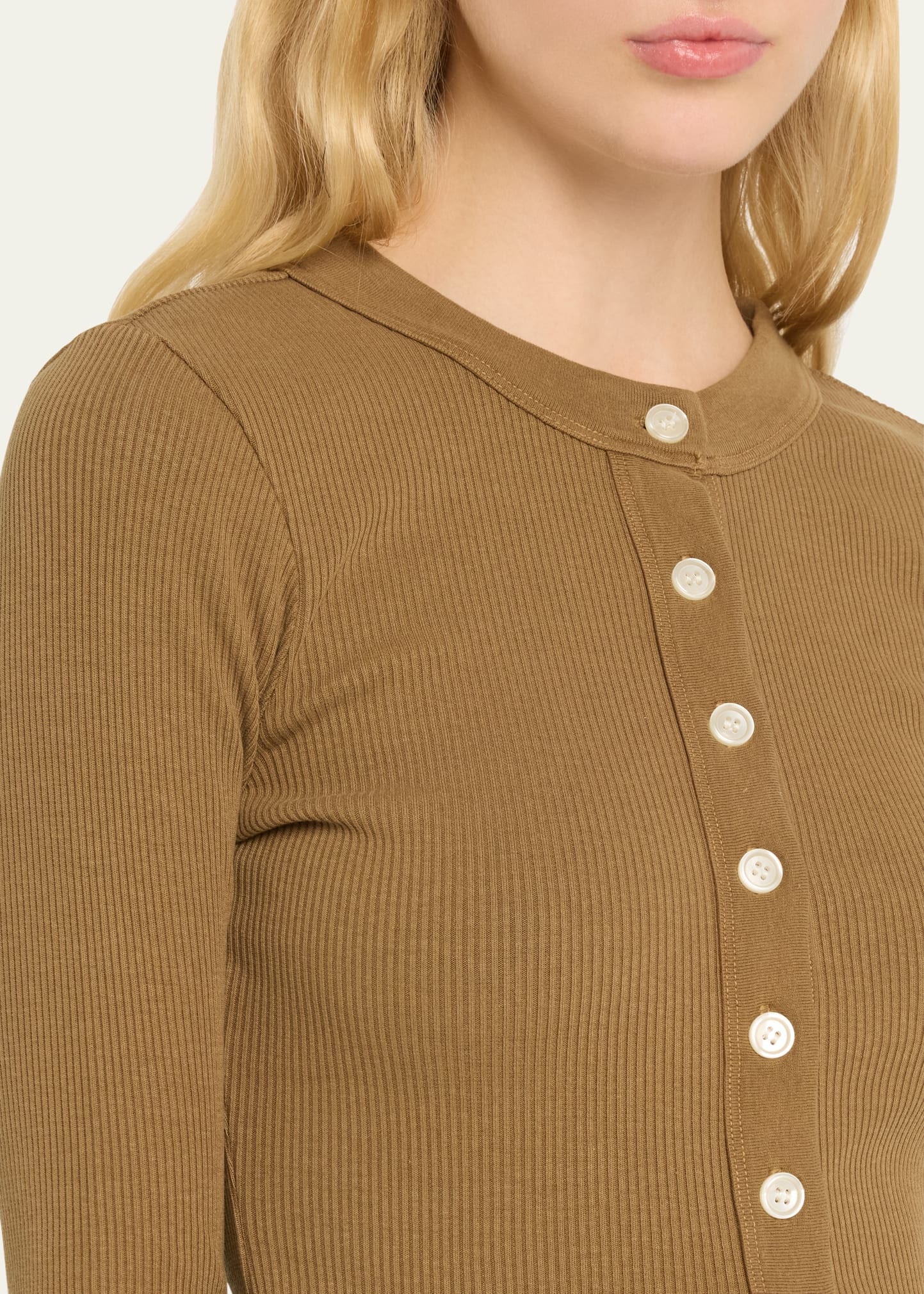 Varra Long-Sleeve Henley Top - 5