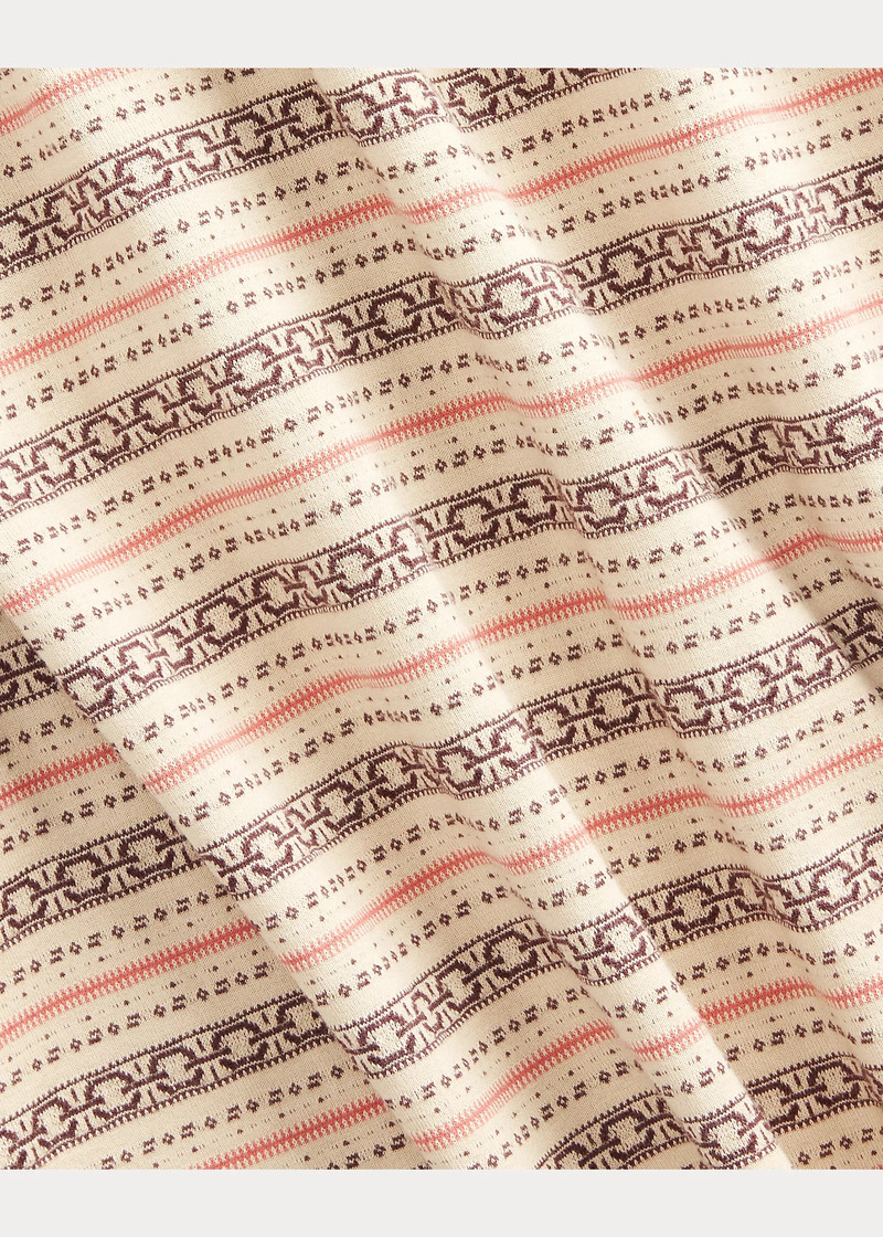 Striped Jacquard Pocket T-Shirt 5