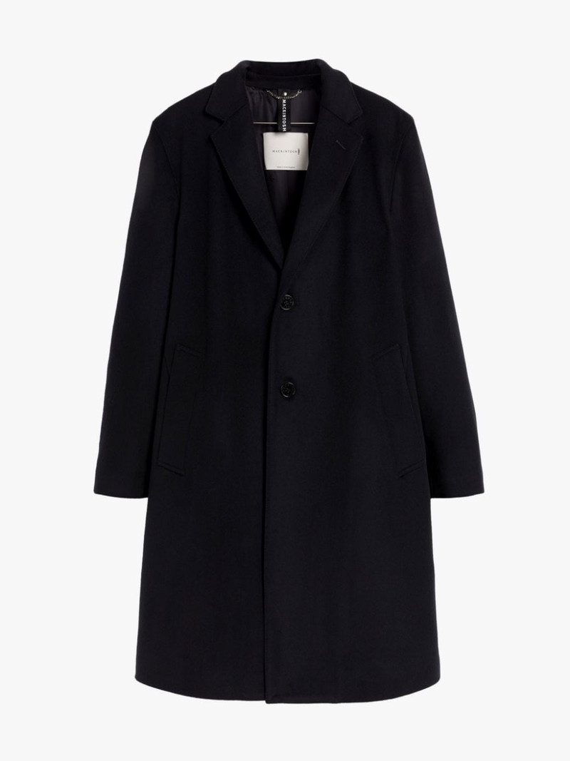 NEW STANLEY NAVY WOOL & CASHMERE COAT 1
