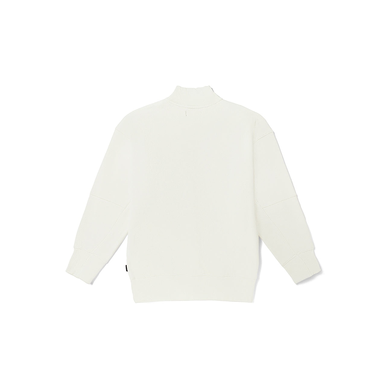 (WMNS) Vans Pullover Zipper Sweatshirt 'White' VN000F2QFS8 - 2