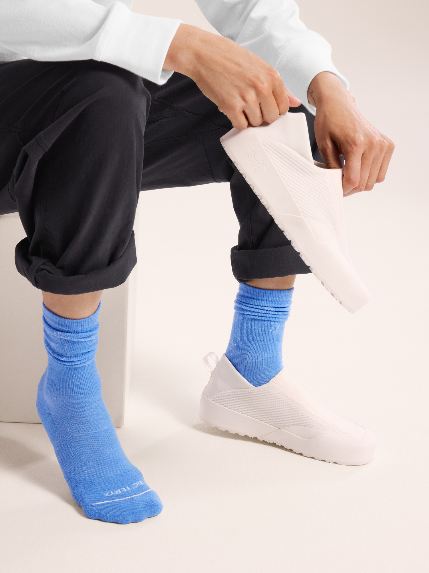 Merino Wool Mid Bird Sock - 5