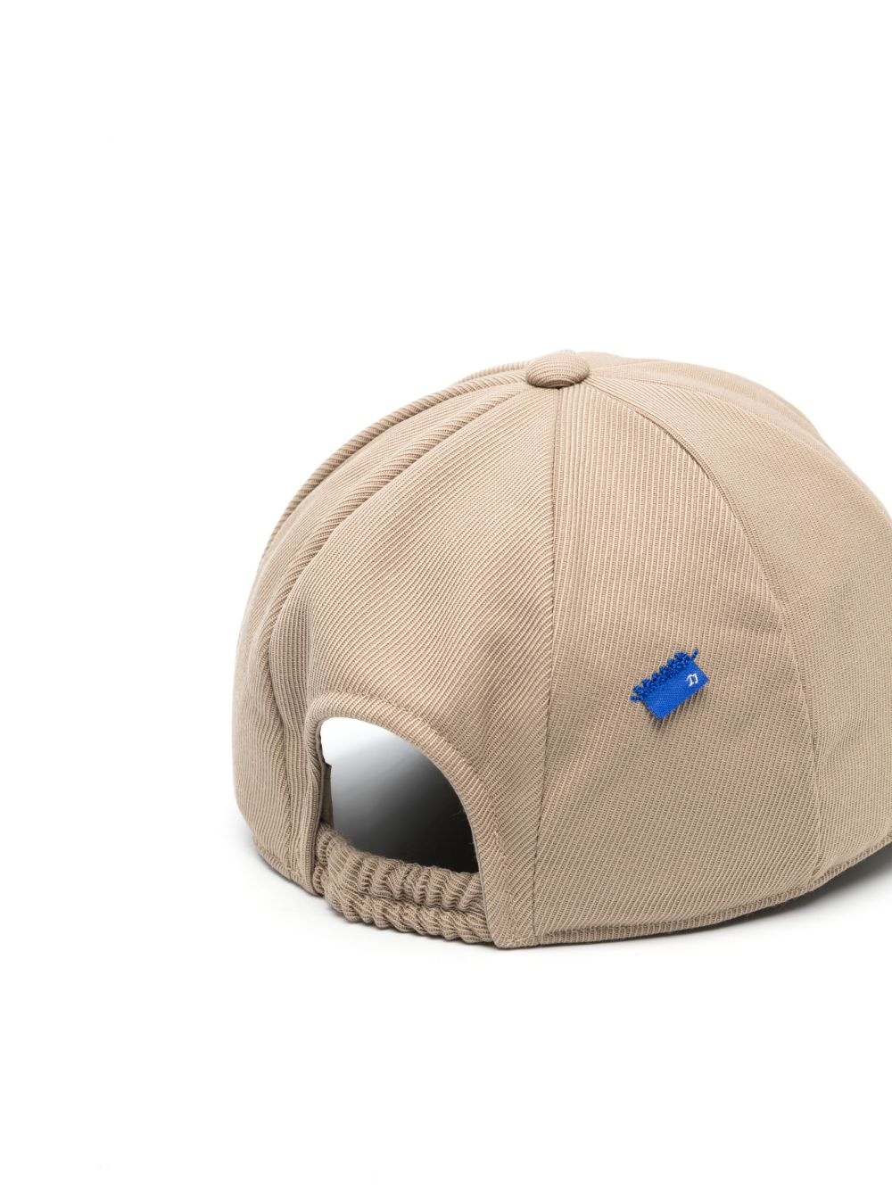 embroidered-logo panelled cap - 4