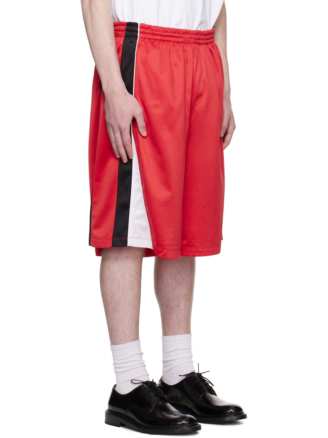 Red Se11done Track Shorts - 2