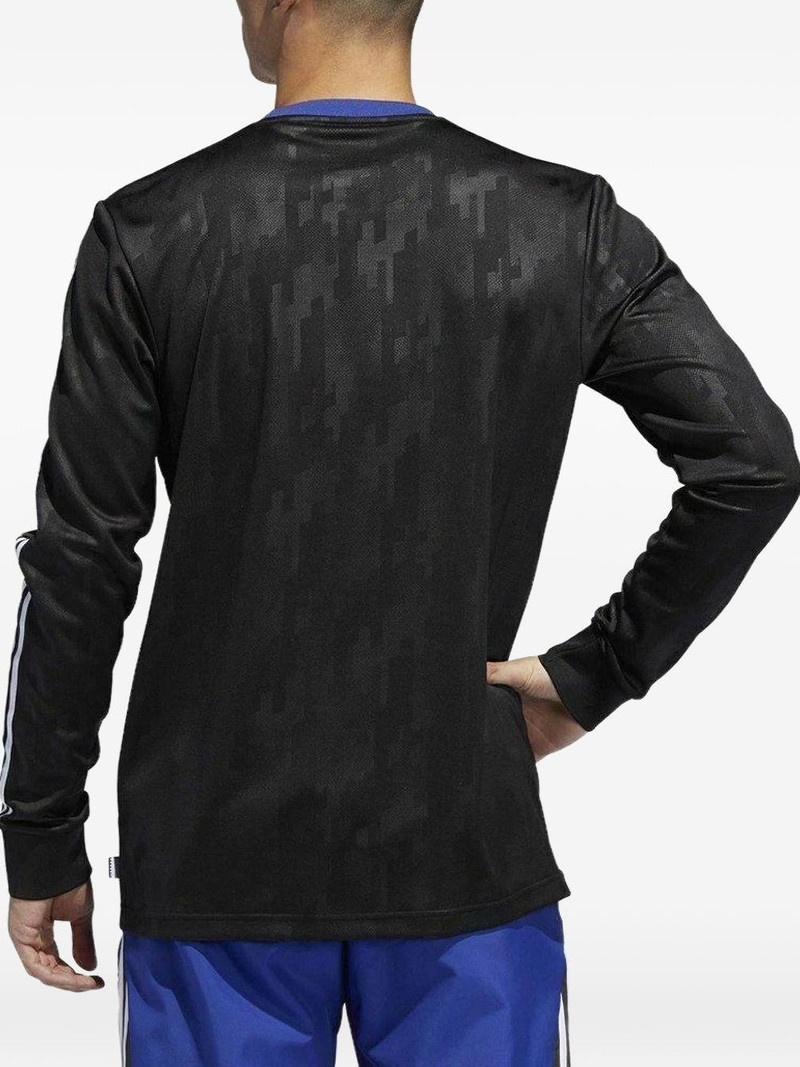 adidas Originals Dodson three-stripe sweatshirt outlook