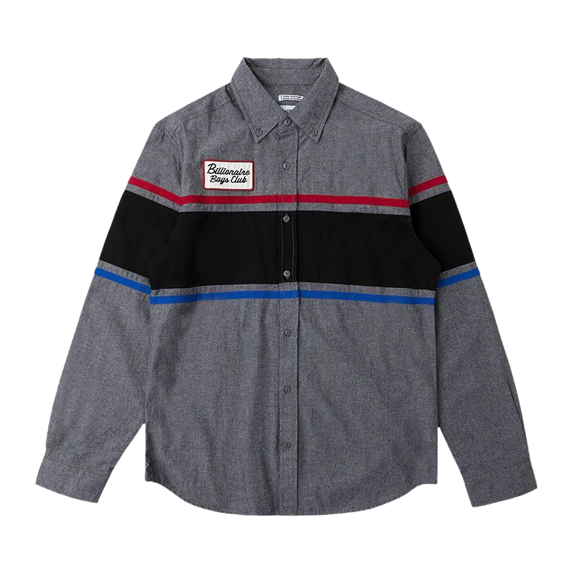 Billionaire Boys Club Service Bay Long Sleeve Woven 'Charcoal' - 1