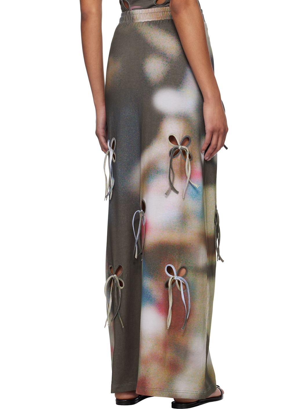 Multicolor Anton Belinskiy Edition Car Printed Maxi Skirt - 3