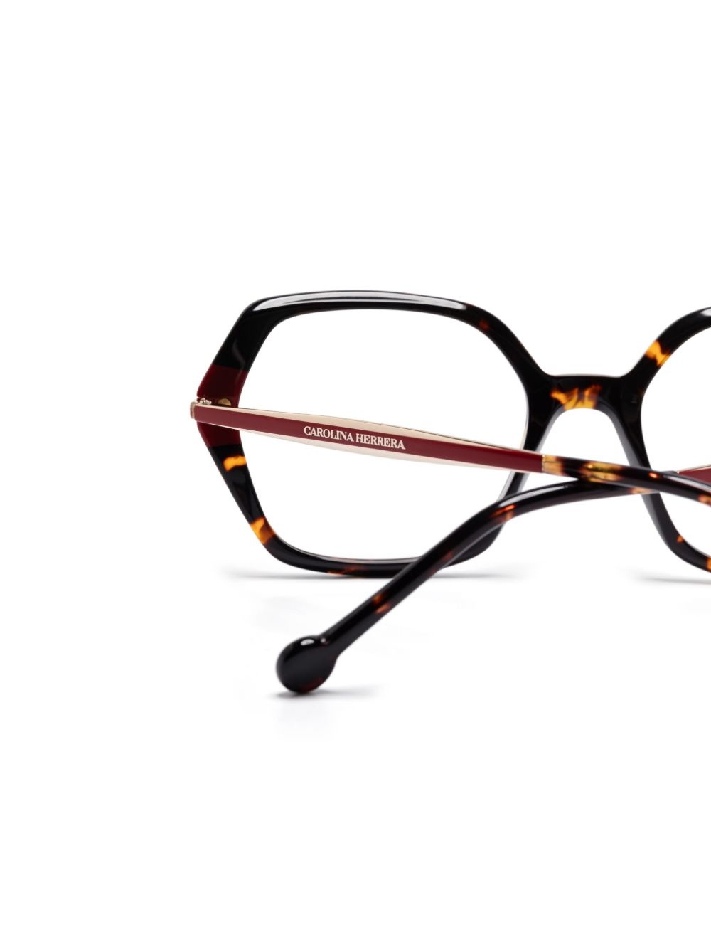 geometric-frame glasses - 3