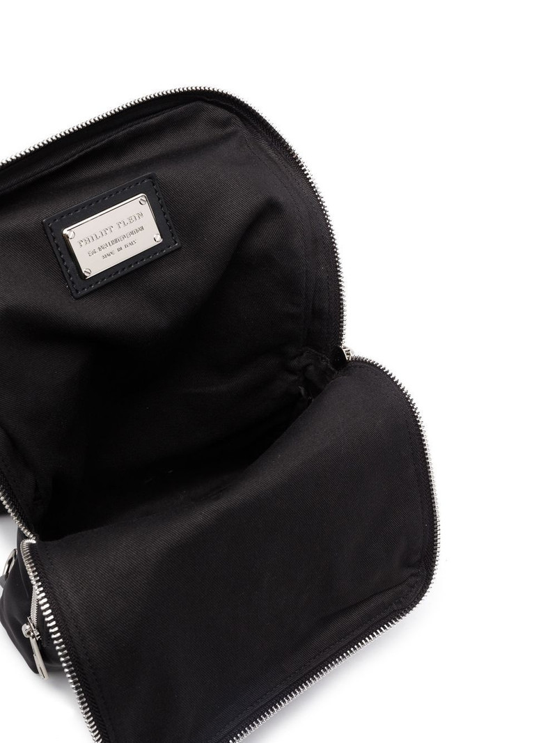 Hexagon logo plaque shoulder bag 5