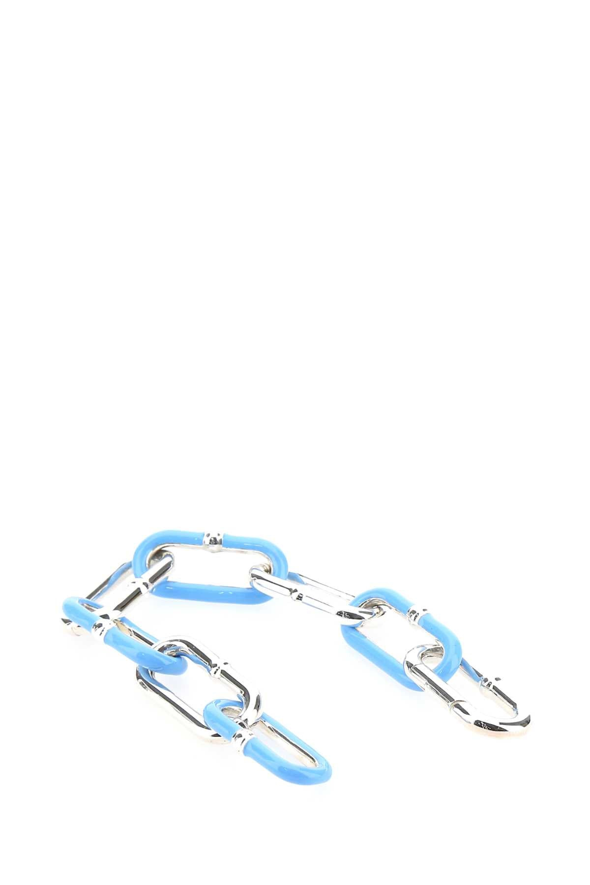 Bottega Veneta Women Two-Tone Silver Chain Bracelet - 3