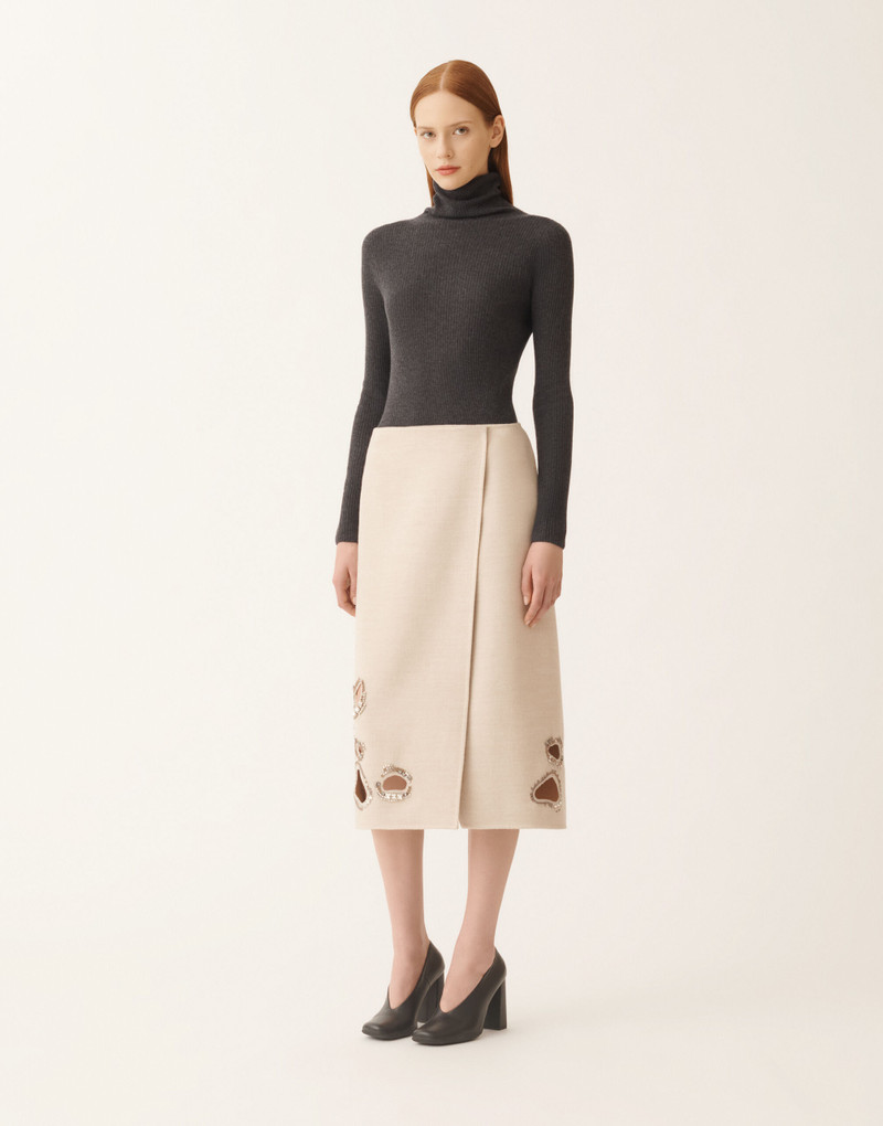 Double wool skirt 3